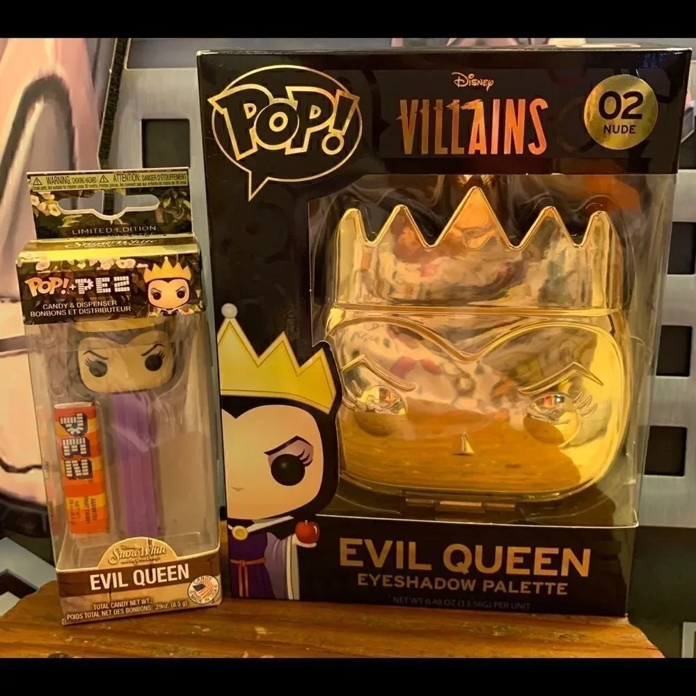 Funko X Disney Evil Queen Eyeshadow Palette & Pez
